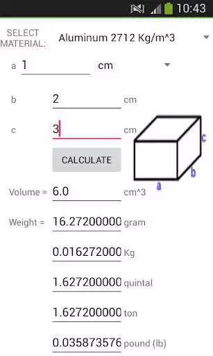Play Material Weight