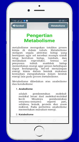 Play Materi Biologi SMA Lengkap Offline as an online game Materi Biologi SMA Lengkap Offline with UptoPlay