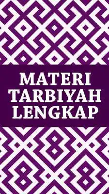 Play Materi Tarbiyah Lengkap
