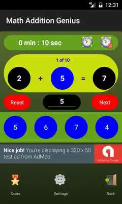 Play Math Addition Genius