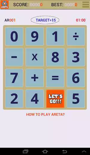 Play Math Areta as an online game Math Areta with UptoPlay
