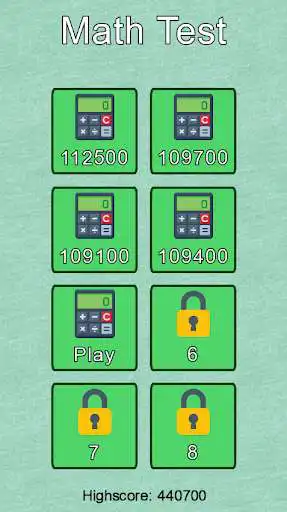 Play Math Arithmetic Test as an online game Math Arithmetic Test with UptoPlay