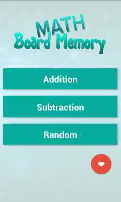 Play Math Board Memory