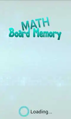 Play Math Board Memory
