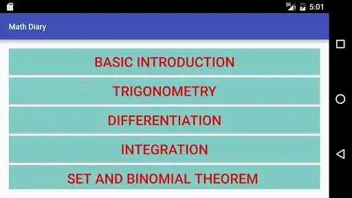 Play Math Diary as an online game Math Diary with UptoPlay