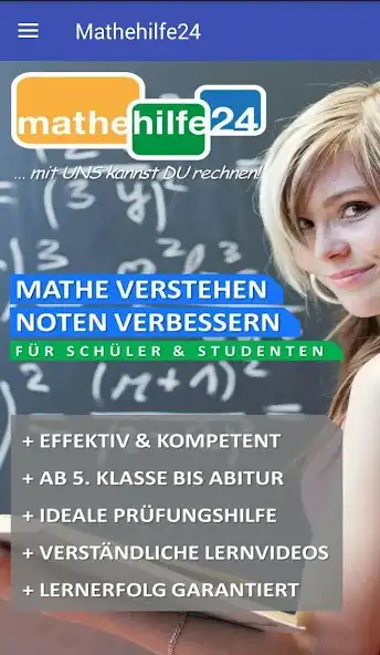 Play Mathehilfe24 / 5. - 13. Klasse  and enjoy Mathehilfe24 / 5. - 13. Klasse with UptoPlay