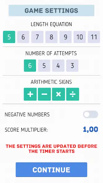 Play Mathematical Wordle as an online game Mathematical Wordle with UptoPlay