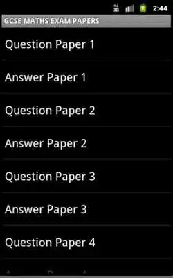 Play MATHEMATICS EXAM PAPERS