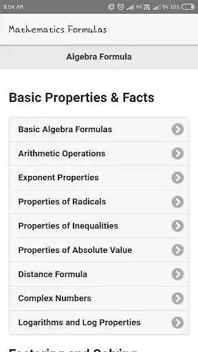 Play Mathematics Formulas