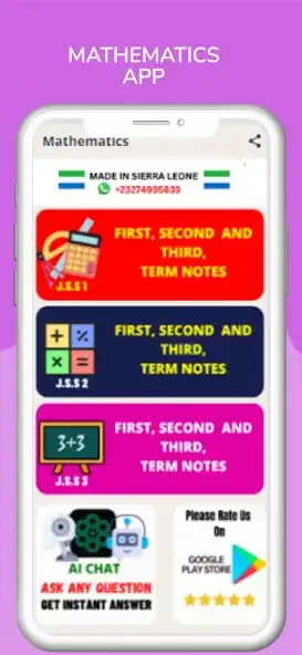 Play Mathematics Notes (J.S.S 1-3)  and enjoy Mathematics Notes (J.S.S 1-3) with UptoPlay