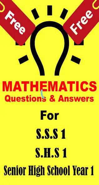 Play MATHEMATICS Q  A (S.S.S 1/High School)  and enjoy MATHEMATICS Q  A (S.S.S 1/High School) with UptoPlay