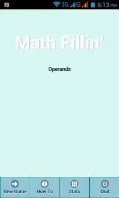 Play MathFillin