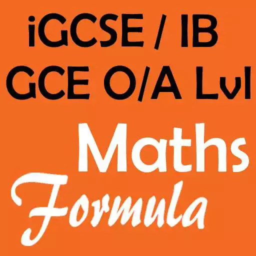 Play Math Formula iGCSE, GCE O/A, GCSE, IB, High School APK
