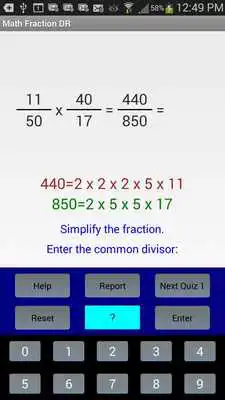 Play Math Fraction DR