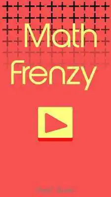 Play Math Frenzy! Maths In A Game!