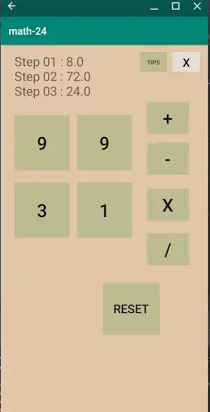 Play Math Game - Math 24 Game as an online game Math Game - Math 24 Game with UptoPlay