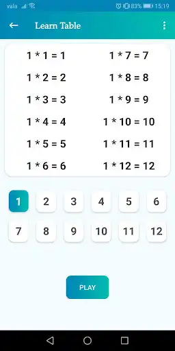 Play Math Game ! Multiplication table. Learn and Play! as an online game Math Game ! Multiplication table. Learn and Play! with UptoPlay