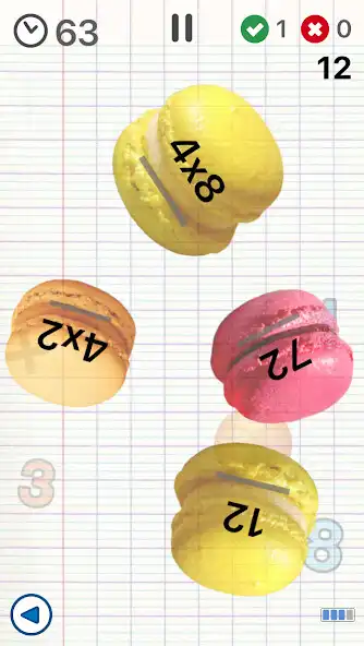Play Math games for kids : times tables training as an online game Math games for kids : times tables training with UptoPlay