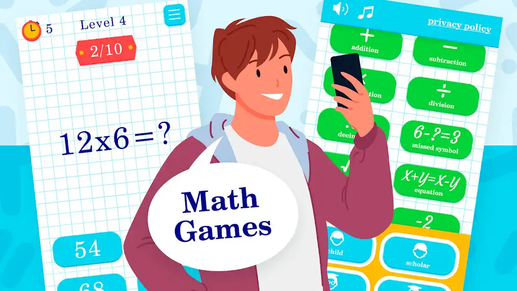 Play Math Games Offline Puzzles  and enjoy Math Games Offline Puzzles with UptoPlay