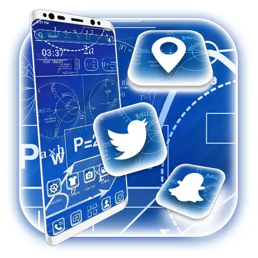Play Math Geometry Launcher Theme APK