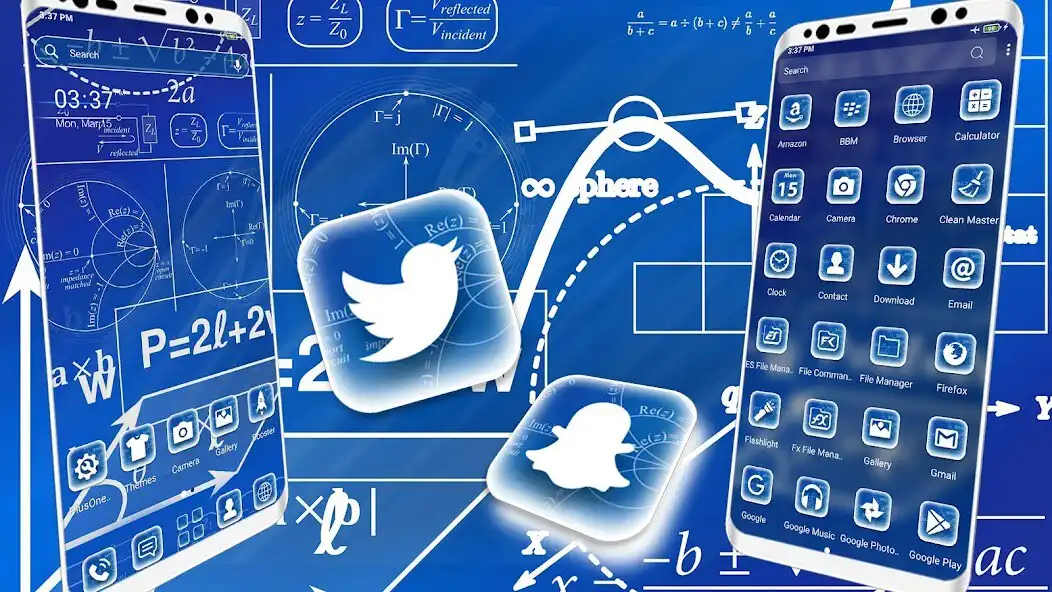 Play Math Geometry Launcher Theme  and enjoy Math Geometry Launcher Theme with UptoPlay