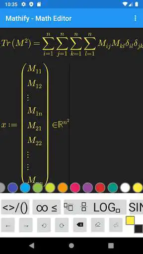 Play Mathify - Math Editor as an online game Mathify - Math Editor with UptoPlay
