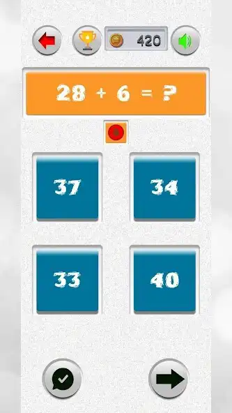 Play MATHi - Maths Quiz Game as an online game MATHi - Maths Quiz Game with UptoPlay