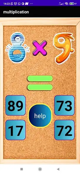 Play Math Kids:multiplication table as an online game Math Kids:multiplication table with UptoPlay