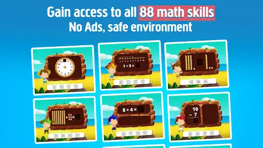 Play Math learning games for kids as an online game Math learning games for kids with UptoPlay