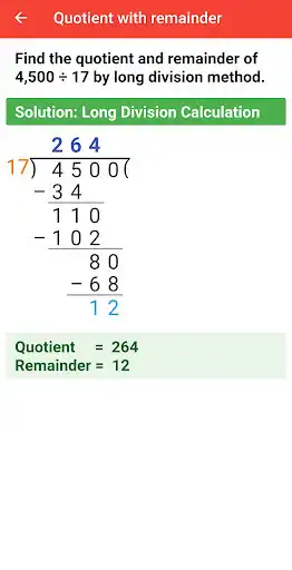 Play Math Long Division as an online game Math Long Division with UptoPlay