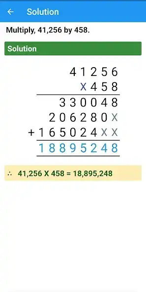 Play Math: Long Multiplication as an online game Math: Long Multiplication with UptoPlay