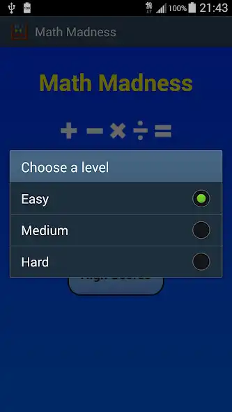 Play Math Madness Calculator Game as an online game Math Madness Calculator Game with UptoPlay