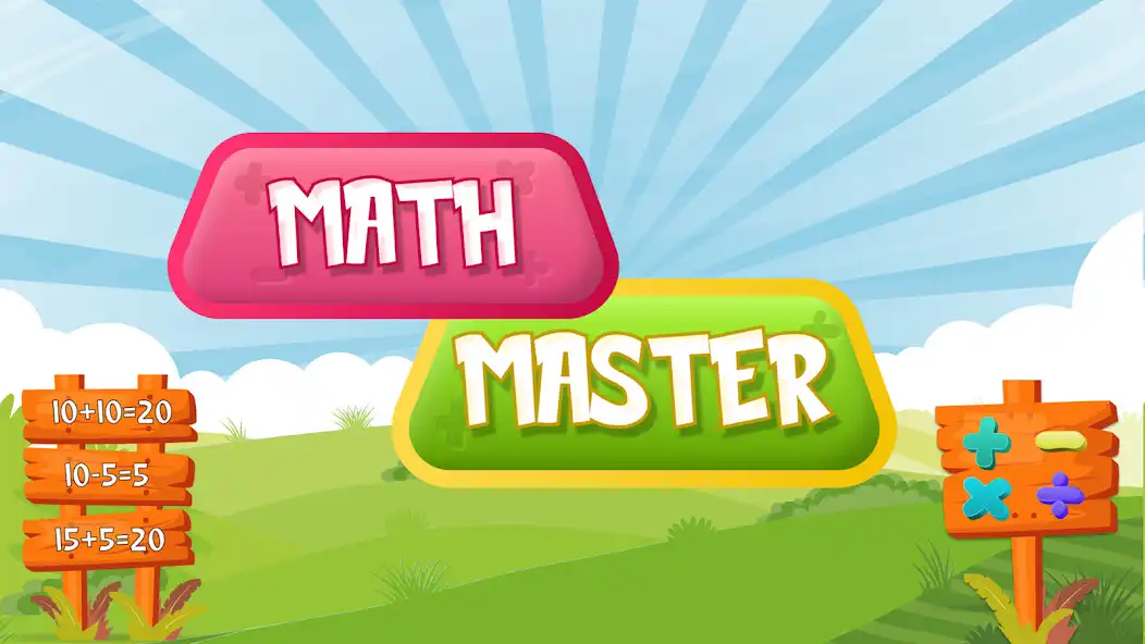 Play Math master - Fun with maths  and enjoy Math master - Fun with maths with UptoPlay