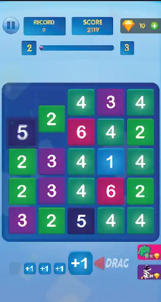 Play Math Merge Block Deluxe as an online game Math Merge Block Deluxe with UptoPlay