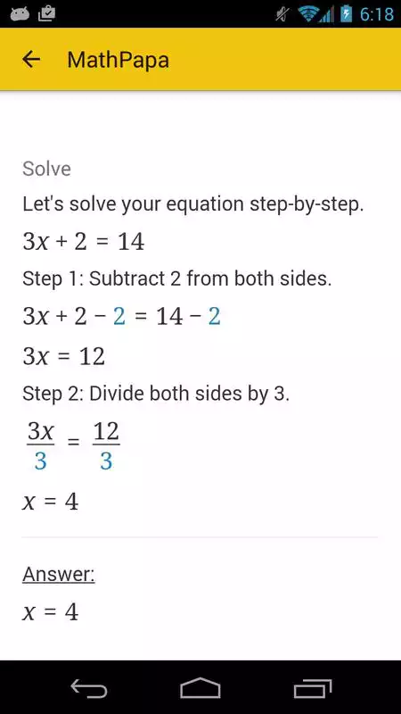 Play MathPapa