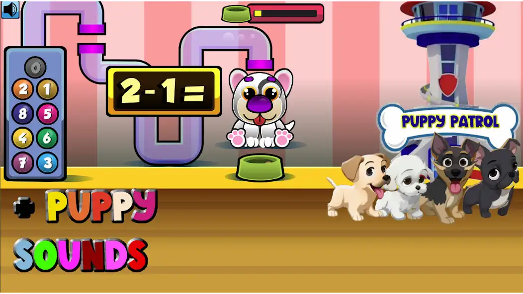 Play Math Patrol Paw Kids as an online game Math Patrol Paw Kids with UptoPlay