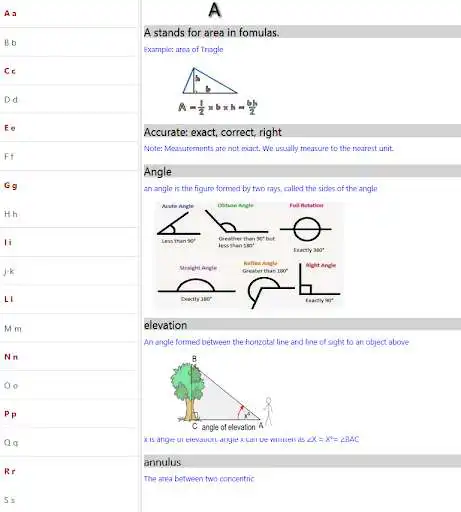 Play Math Picture Dictionary