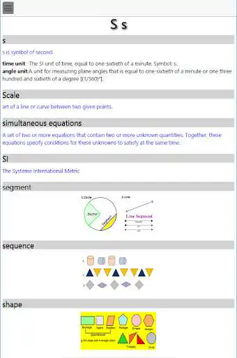 Play Math Picture Dictionary