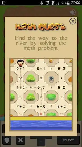 Play Math Quest as an online game Math Quest with UptoPlay
