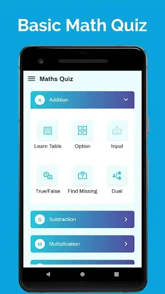 Play MathQuiz Pro - Math Master as an online game MathQuiz Pro - Math Master with UptoPlay