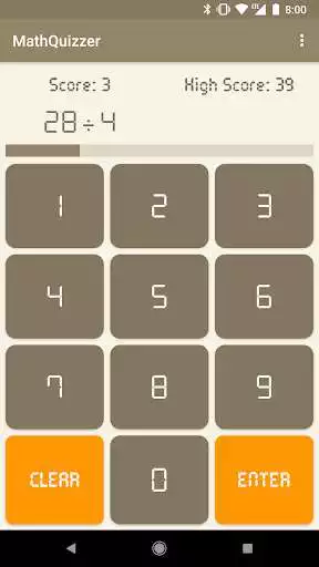 Play Math Quizzer as an online game Math Quizzer with UptoPlay