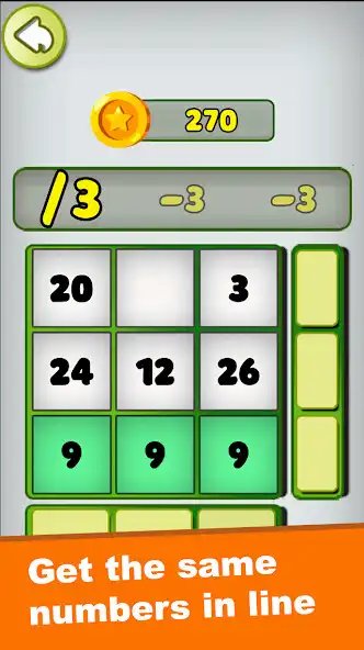 Play Mathris - Number Puzzle game as an online game Mathris - Number Puzzle game with UptoPlay