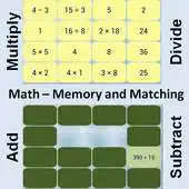 Free play online Maths - Arithmetic Memory Game APK