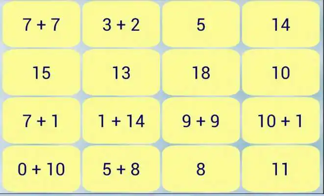 Play Maths - Arithmetic Memory Game