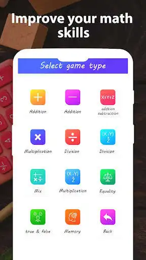 Maths brain workout & brain game online game with UptoPlay