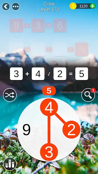 Play Mathscapes: Fun Math Puzzles as an online game Mathscapes: Fun Math Puzzles with UptoPlay