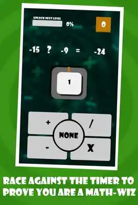 Play Math Seconds: Timer-Operators