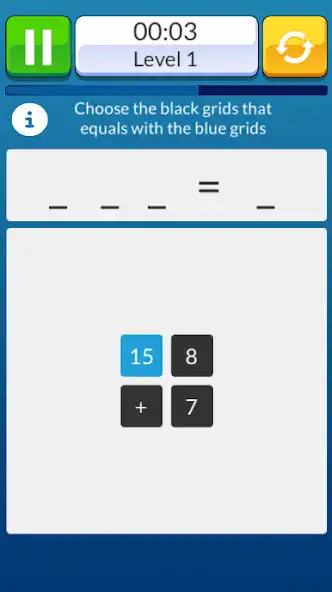 Play Maths : Endless Puzzle as an online game Maths : Endless Puzzle with UptoPlay