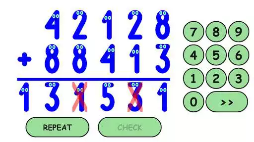 Play MATHS FOR KIDS as an online game MATHS FOR KIDS with UptoPlay