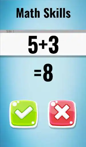 Play Math Skills as an online game Math Skills with UptoPlay
